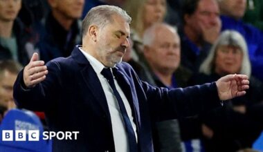 Tottenham manager Ange Postecoglou after 2-3 defeat to Brighton: "We kind of accepted our fate and it's hard to understand as we've not done that while I've been here. We usually fight for everything, and when you don’t you pay a price."