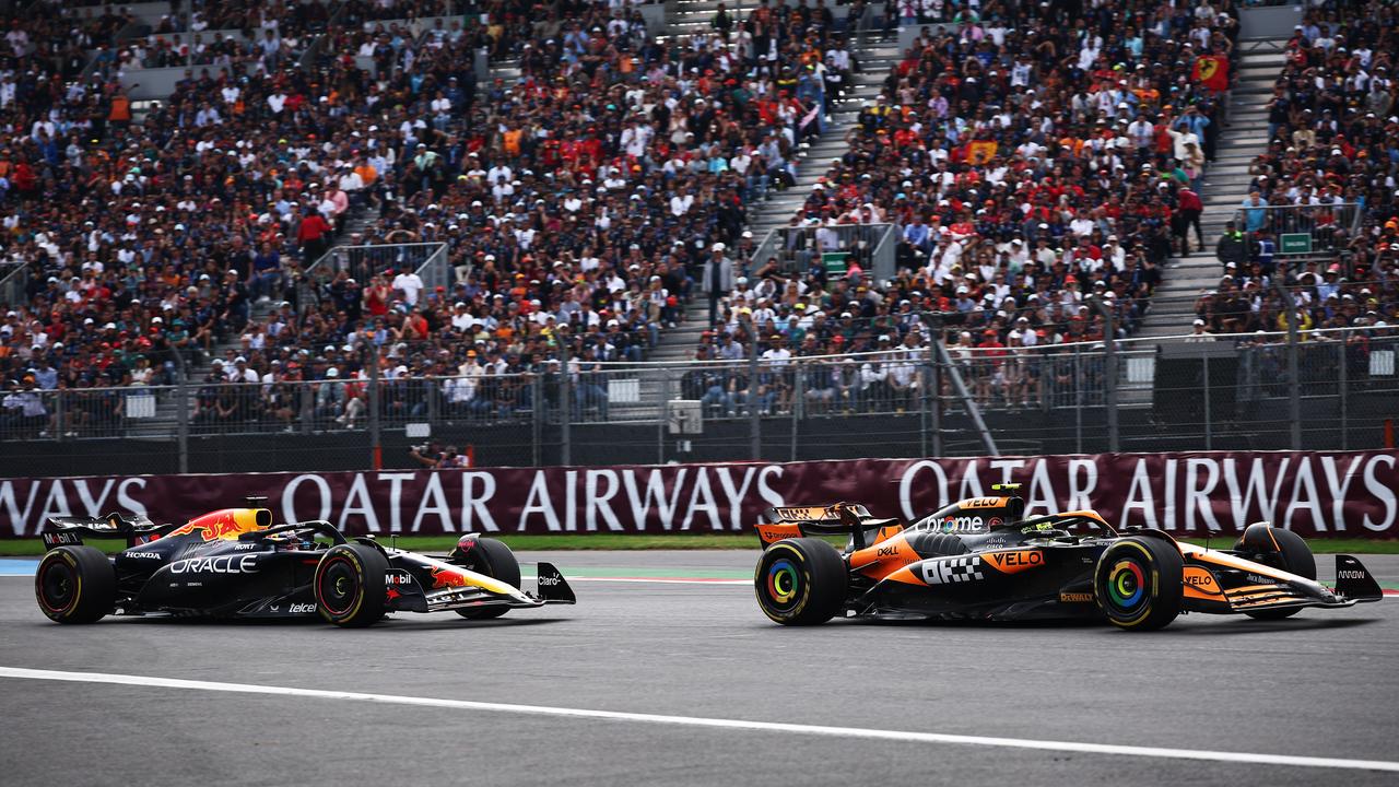 Formel 1: Carlos Sainz gewinnt in Mexiko - Lando Norris und Max Verstappen bekriegen sich