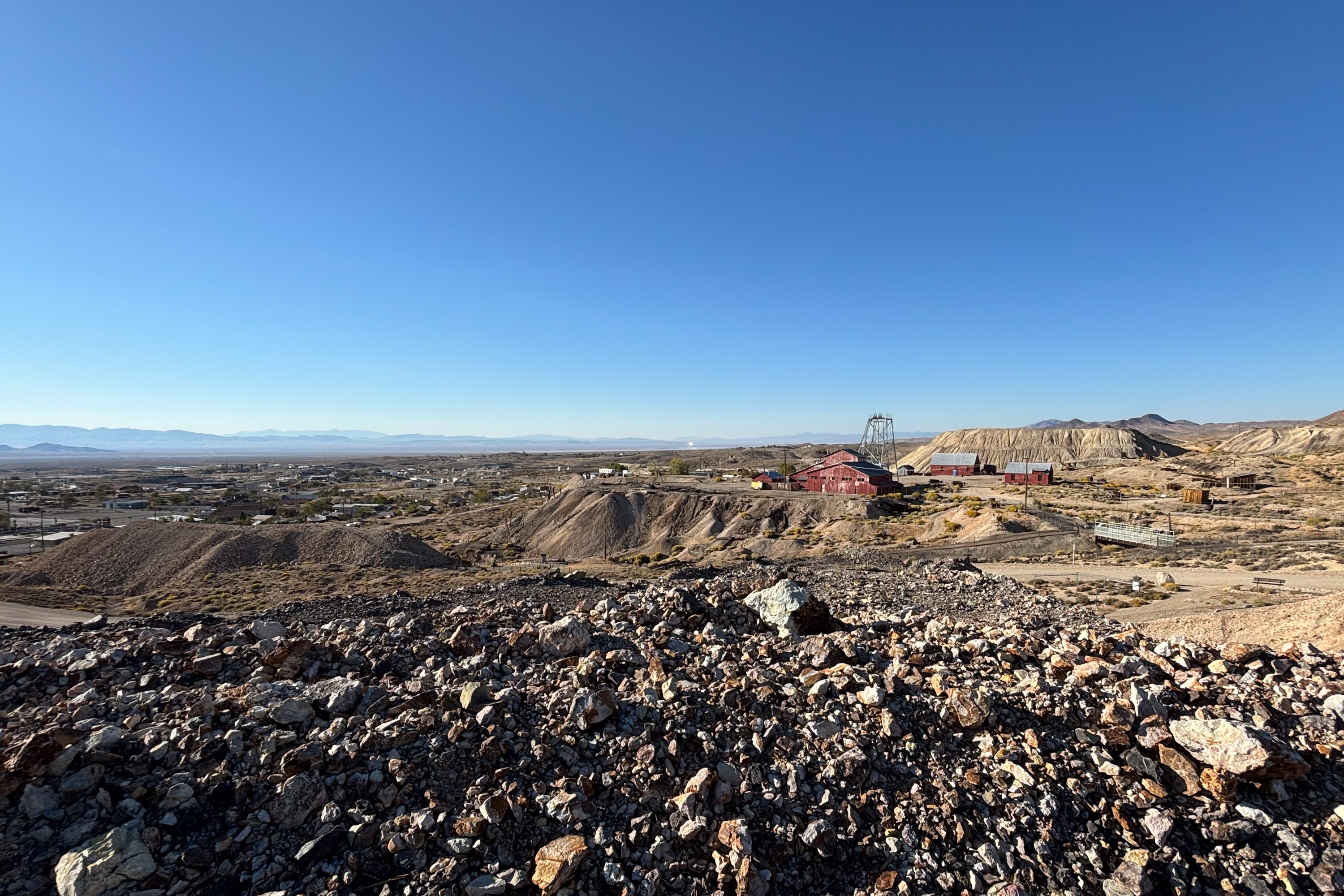 The Mizpah Mine at the Tonopah Historic Mining Park.