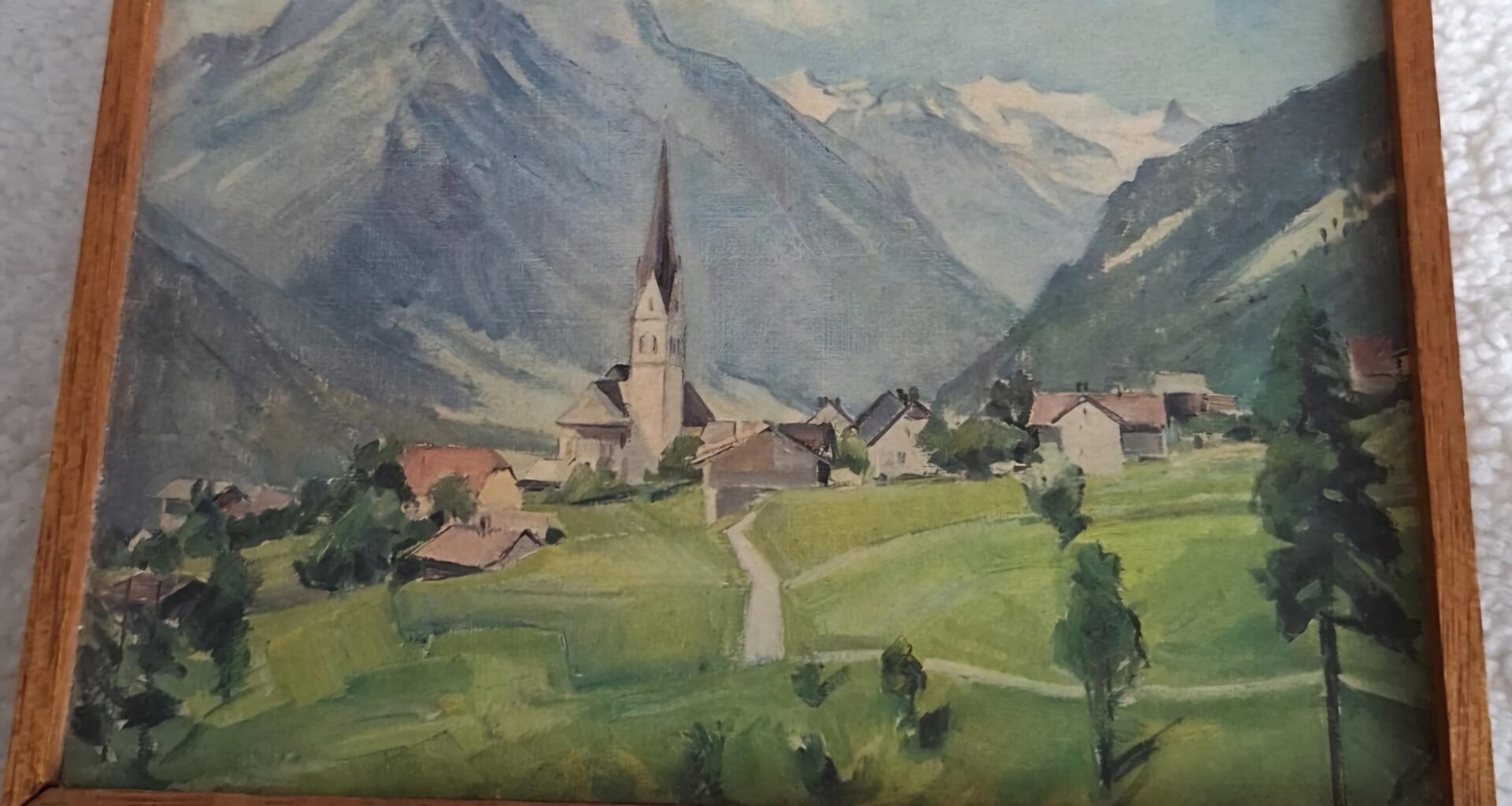 Does anyone know the artist is of this Tyrol painting?