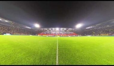 A new video, taken from the pitch, showing the mega banner NAC Breda supporters showed last Saturday honoring the Polish liberators that freed Breda from the German occupier.