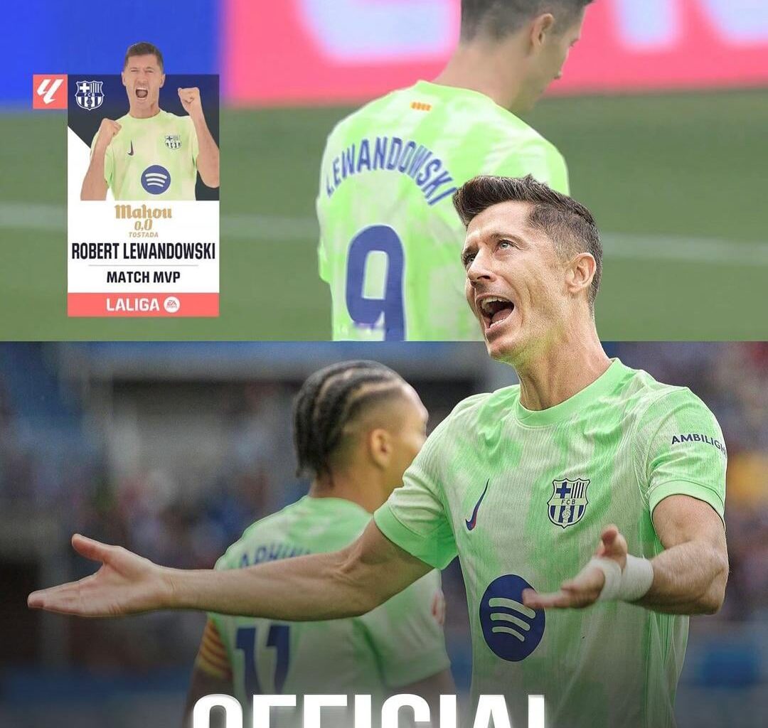 OFFICIAL: Lewandowski is the MOTM