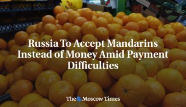 Russia To Accept Mandarins Instead of Money Amid Payment Difficulties - The Moscow Times