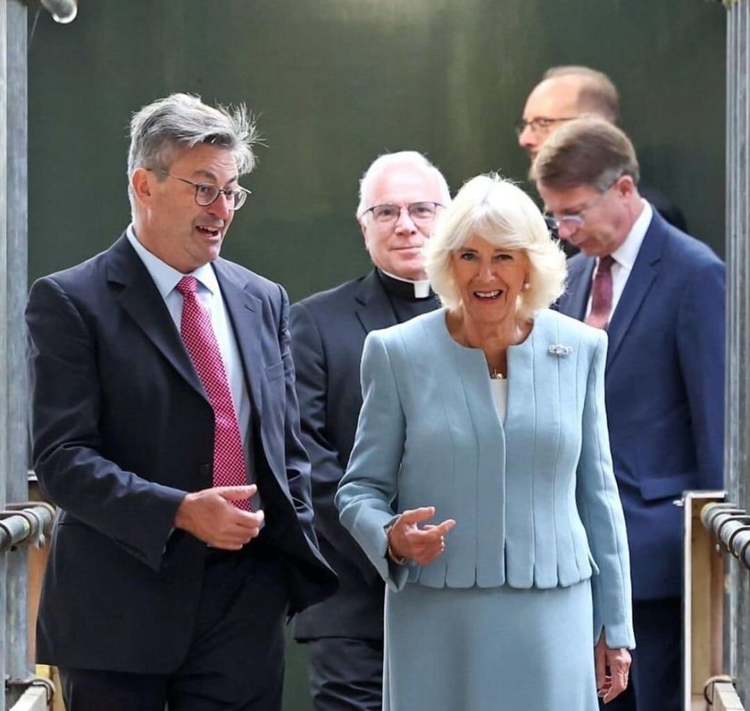 Queen Camilla Visits the Sacristy Project at Westminster Abbey