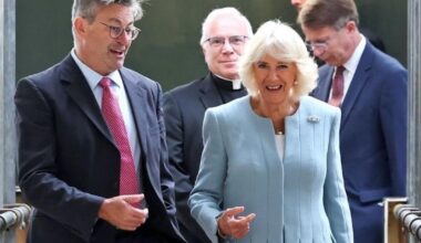 Queen Camilla Visits the Sacristy Project at Westminster Abbey