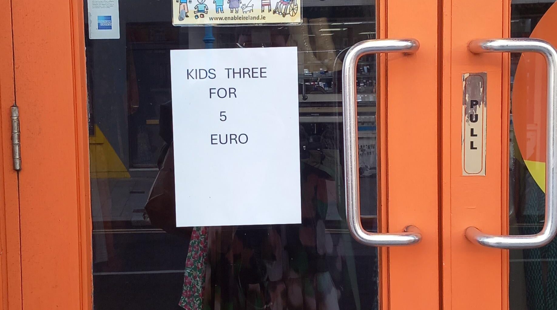 Enable Ireland for the cheap kids, not to be missed