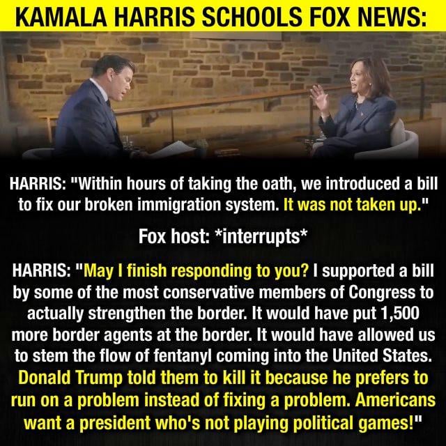 VP Harris telling it how it is on migration