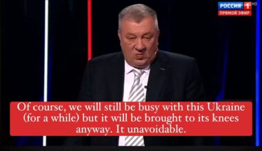 There won’t be anything left. (Ukraine) will just be an empty land that is practically uninhabited. Only old people will probably still be there and not even all of them.” Russian State Dema deputy General Gurulyov doesn't even hide Russia’s intentions to wipe out Ukraine.