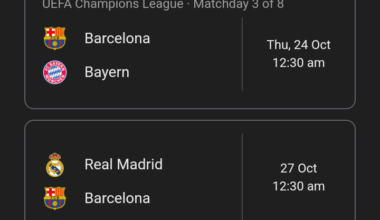 Which match is more important and exciting to you??