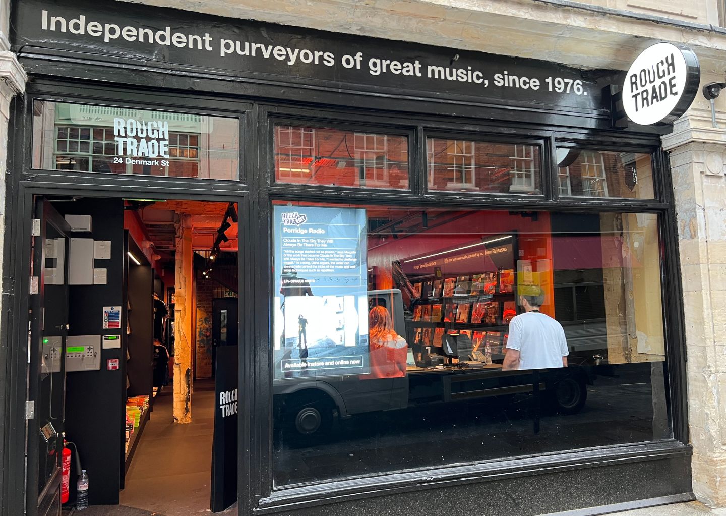 rough trade records on Denmark Street