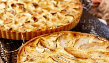 Tarte aux pommes Normande