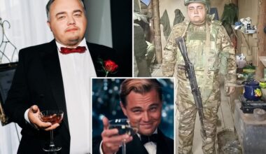 'Fat Russian Leonardo DiCaprio' sent to fight at Ukraine front after weight gain spoils likeness to A-lister