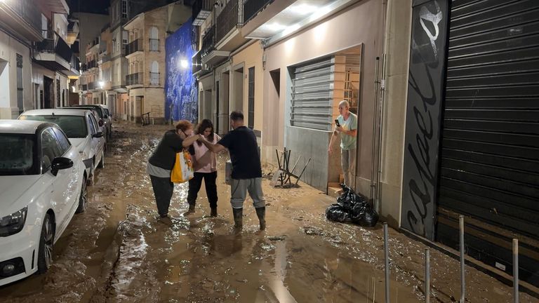 From Siobhan Robbins VT on Spain floods