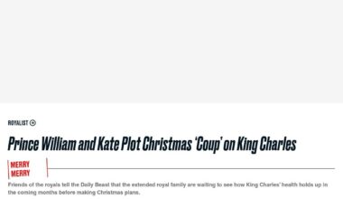 Prince William and Kate Plot Christmas ‘Coup’ on King Charles