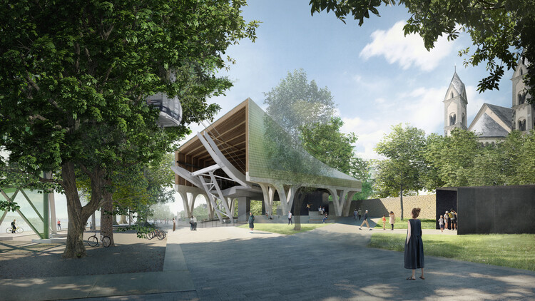 Snøhetta Wins Design Competition for Cable Car Stations in Koblenz, Germany - Image 1 of 6