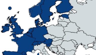 New Map of Western Europe: Same Sex Marriage is Legal