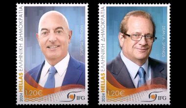 Two Archons Receive Extraordinary Recognition From the Government of Greece: Their Visages on Postage Stamps