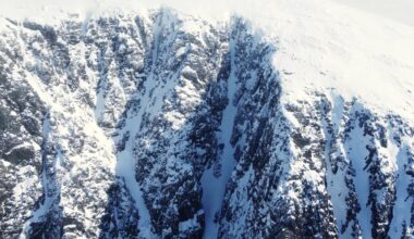 The First Female Ski Descent One Of Sweden's Wildest Couloir