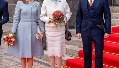 King Frederik, Queen Mary and Princess Benedikte attended the opening of the Folketing (Parliament of Denmark) at Christiansborg Palace.