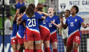 Teenagers, a milestone, new faces highlight USWNT’s win over Iceland