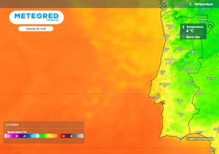 Tempo variável marca a reta final da semana em Portugal: da chuva ao frio, eis os distritos mais expostos