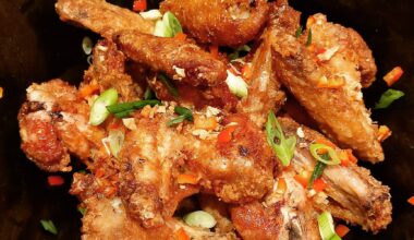 Vietnamese Fish Sauce Chicken Wings