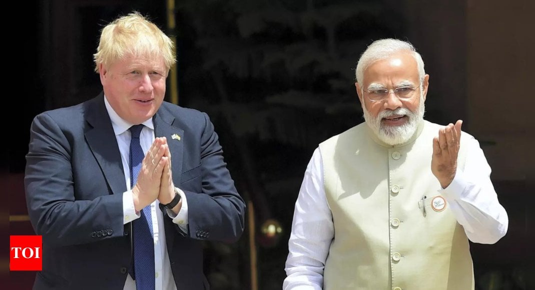 PM Modi has a ‘curious astral energy’, Boris Johnson says in memoir - Times of India