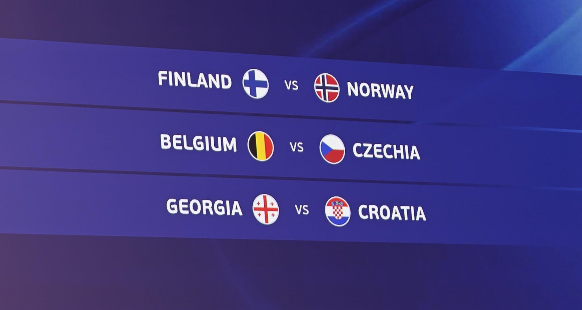 2025 Under-21 EURO play-offs: Finland vs Norway, Belgium vs Czechia, Georgia vs Croatia | UEFA Under-21