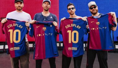 First look at the Barcelona x Coldplay collab for El Clasico