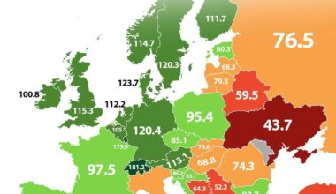 Poder de compra nas CAPITAIS europeias 2024