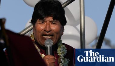 Bolivia’s Evo Morales says his vehicle hit by gunfire as political tension rises