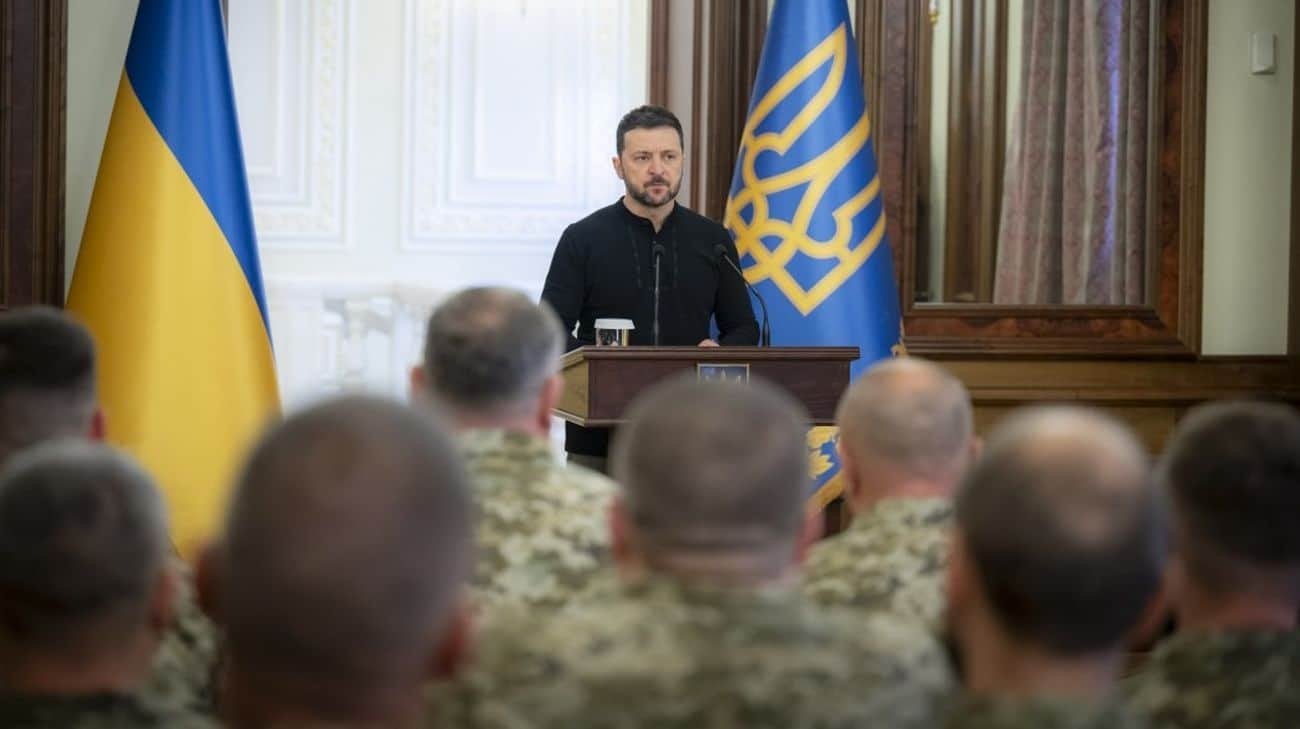 Zelenskyy signs law allowing foreigners to serve as officers in Ukrainian military