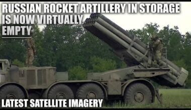 After 2.5 Years, Russian rocket artillery in storage is now virtually empty.