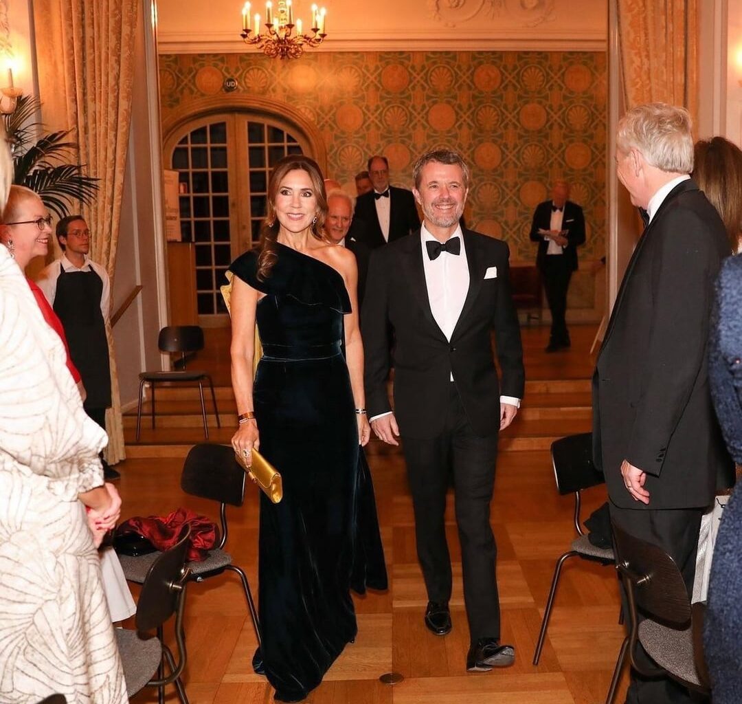 King Frederik and Queen Mary attended a dinner celebrating cultural and commercial ties between the US and Denmark 🇺🇸🩵🇩🇰