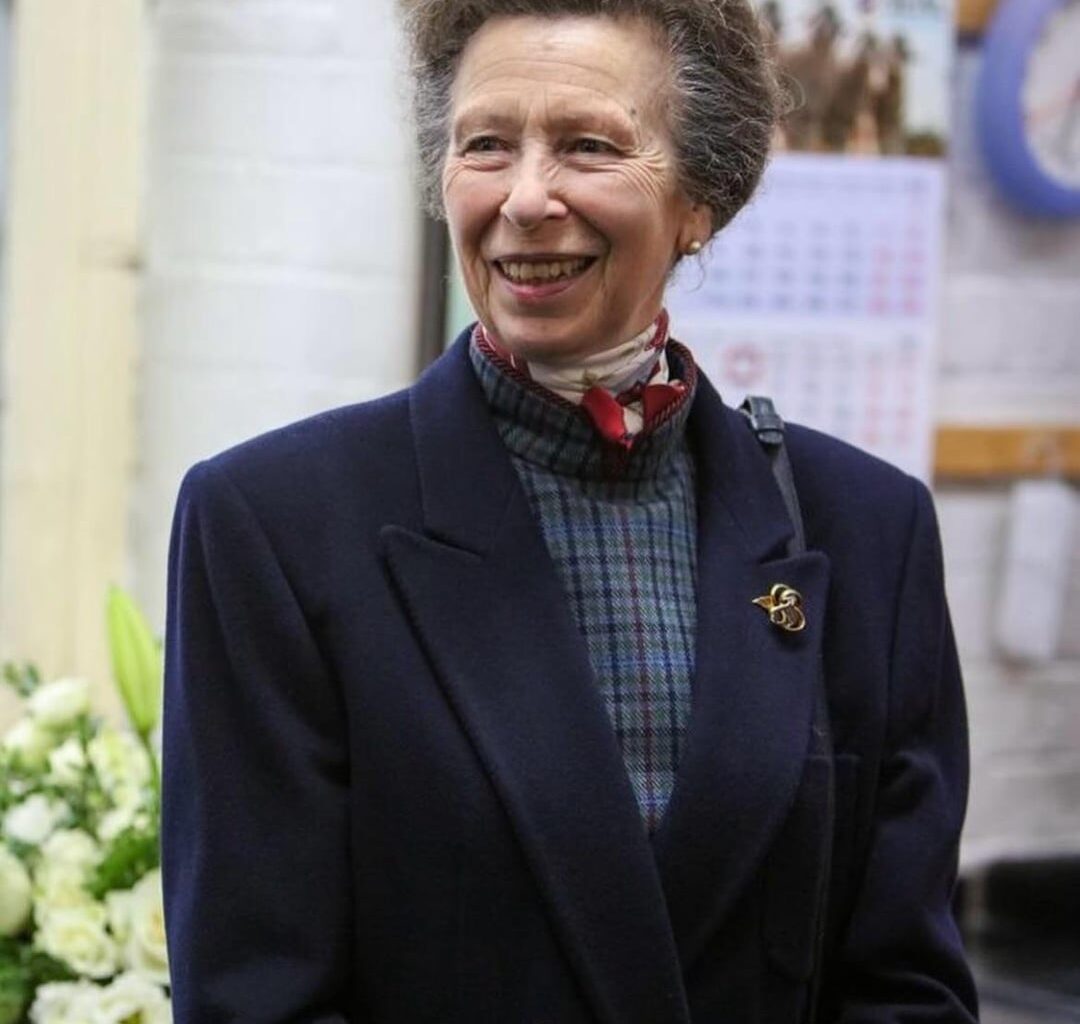 The Princess Anne as patron of UK Fashion & Textile visited SIL Group in Bradford to highlight the historical textile industry of West Yorkshire