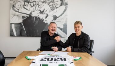 Borussia Mönchengladbach hat den bis 2027 laufenden Vertrag mit Robin Hack vorzeitig um zwei Jahre bis 2029 verlängert.