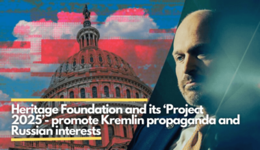 One of the most influential American conservative think tank, The Heritage Foundation promote Kremlin propaganda and Russian interests in the US. Today, Heritage Foundation is also the most quoted think tank in the Russian media.