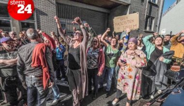 Inwoners protesteren tegen breuk met cordon in Izegem: “Wij willen geen fascisten in onze stad”