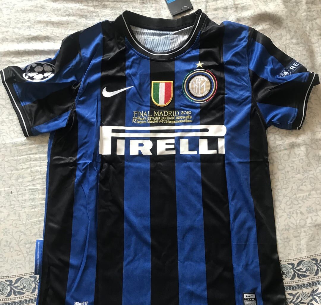 My first Inter Milan kit. Forza Inter ⚫️🔵‼️