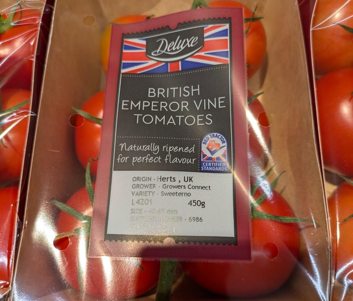 "They shall be my finest tomatoes, these fruit who give of themselves to me." Emperor of Britain (probably)