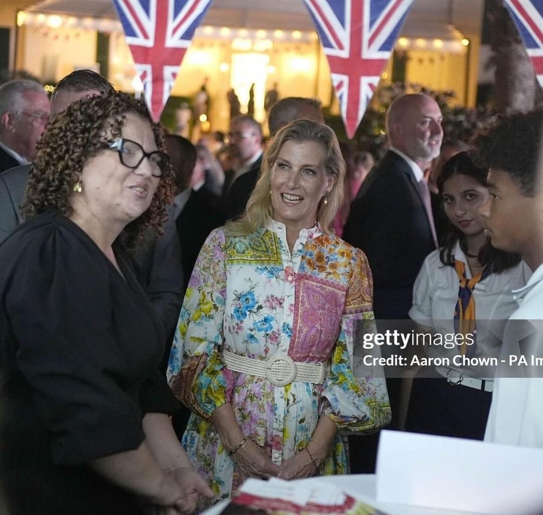 The Duke and Duchess of Edinburgh celebrated a King's Birthday Reception at the residence of the British High Commissioner in Malta