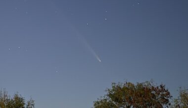 Comet viewing