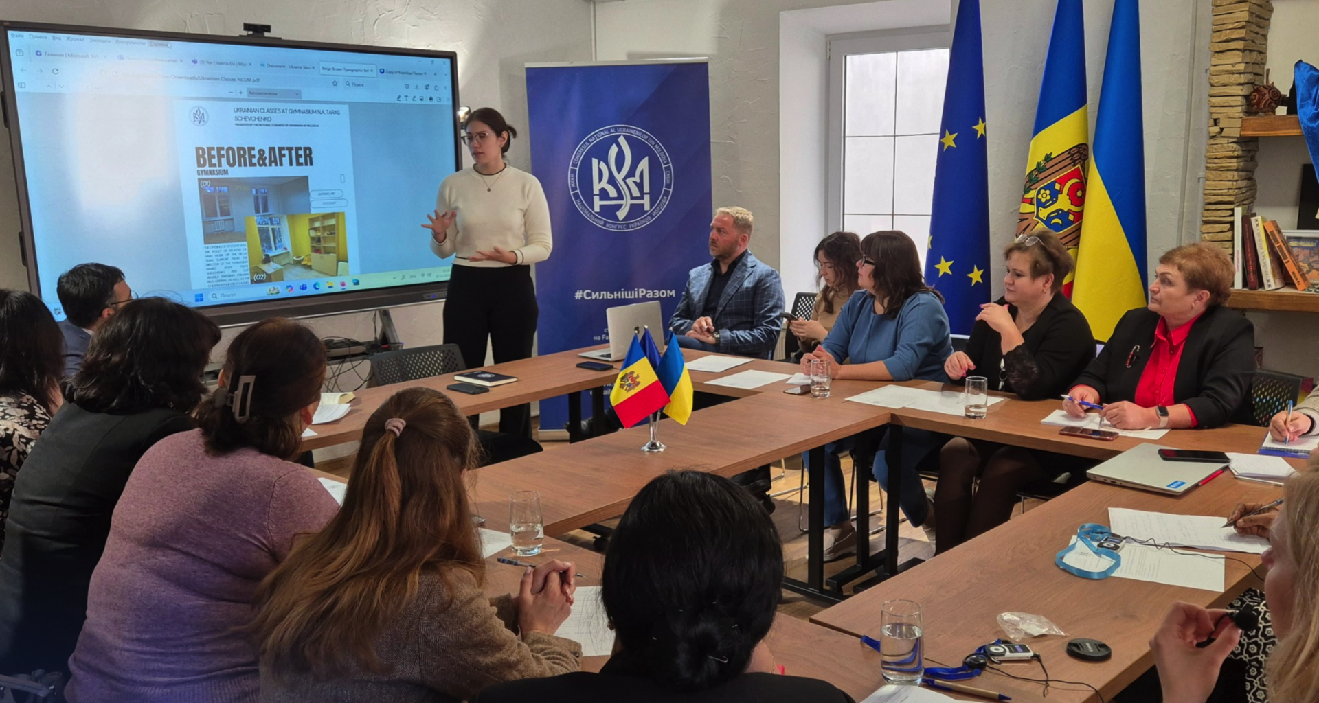 Ukrainians in Moldova enhance status of Ukrainian language