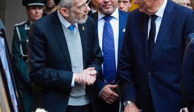 King Harald and Crown Prince Haakkon attended a commemoration in the Oslo synagogue marking the one year anniversary of the horrific terrorist attack in Israel on October 7th