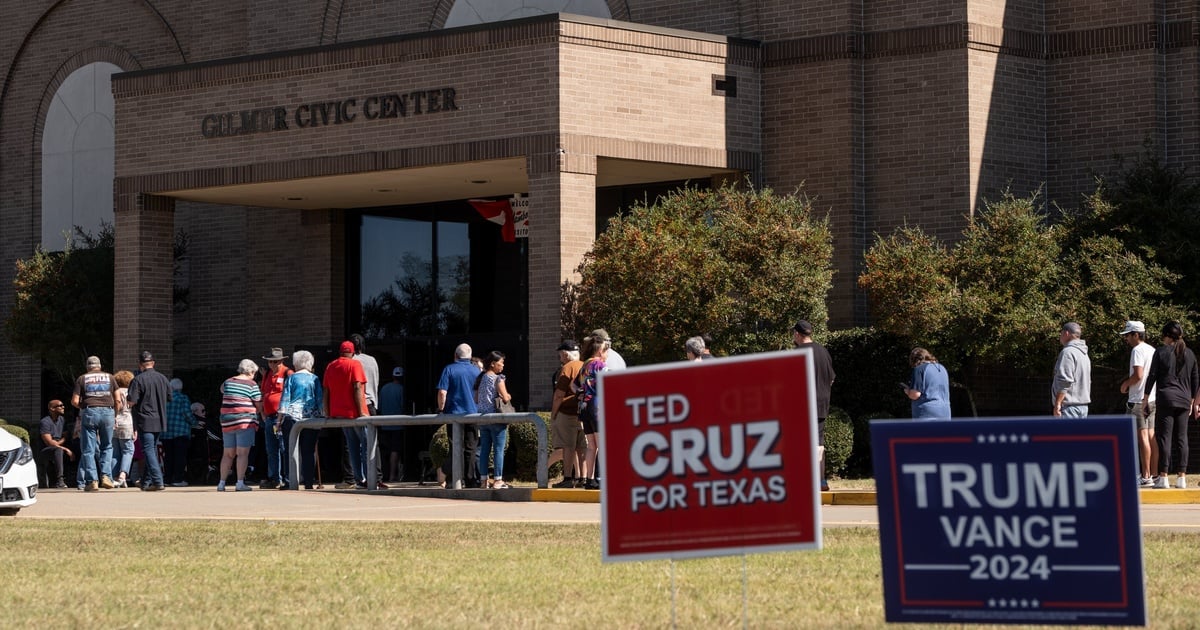 Texas’ early voting turnout rate down in 2024