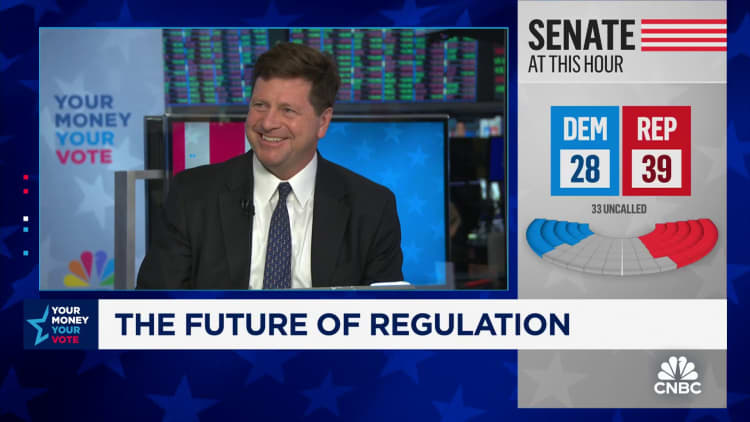 Jay Clayton on regulation: This is the biggest difference between each candidate's policy