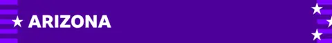 Purple banner denoting Arizona