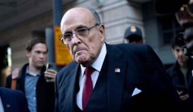 Rudy Giuliani’s apartment was emptied weeks ago, victims in defamation case say