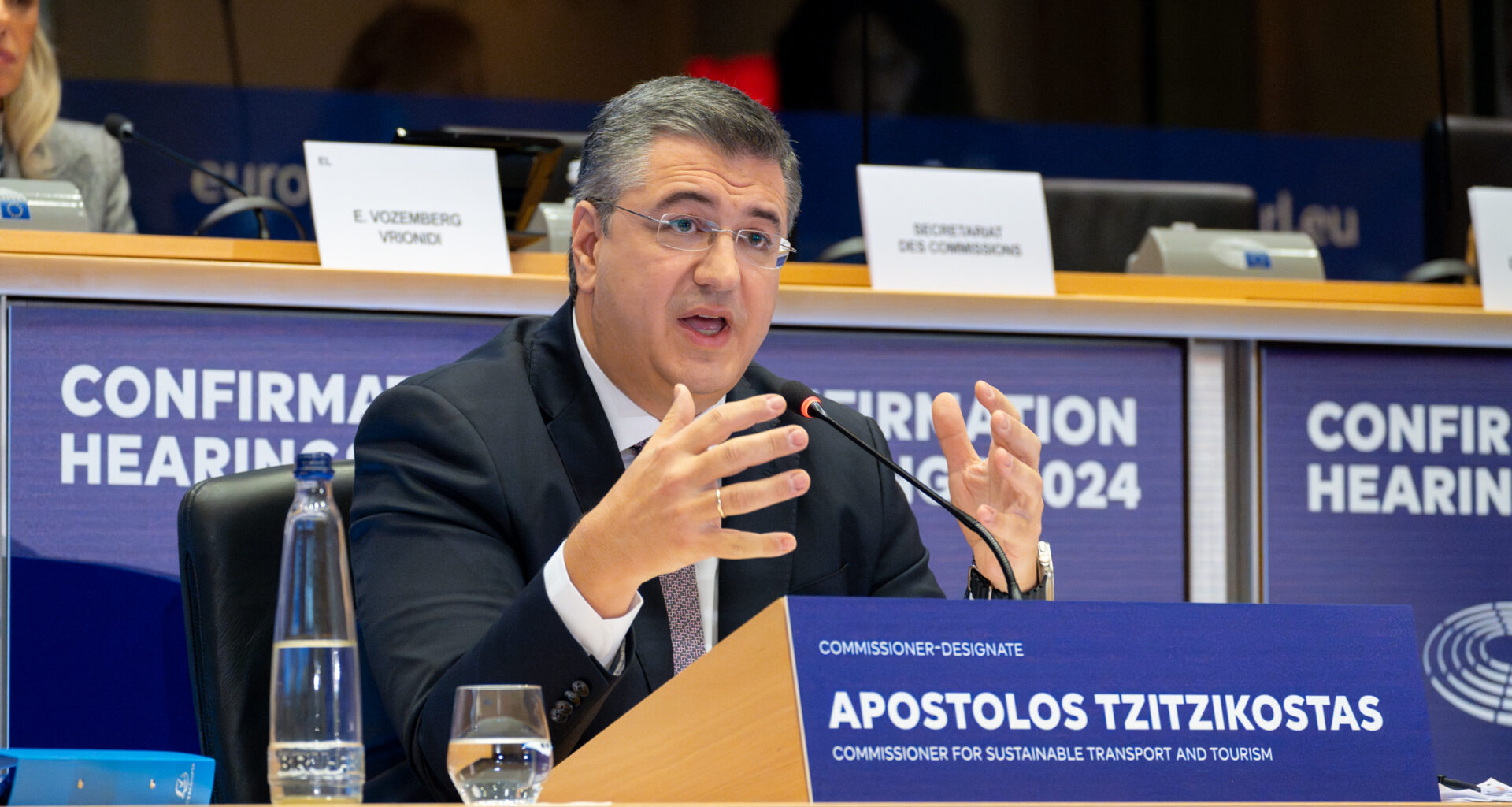 Hearing of Commissioner-designate Apostolos Tzitzikostas | Actualitate