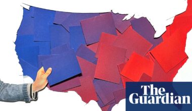 Red or blue? The bellwether counties that could swing the US election | US elections 2024